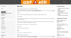 Desktop Screenshot of gdfhid.hu